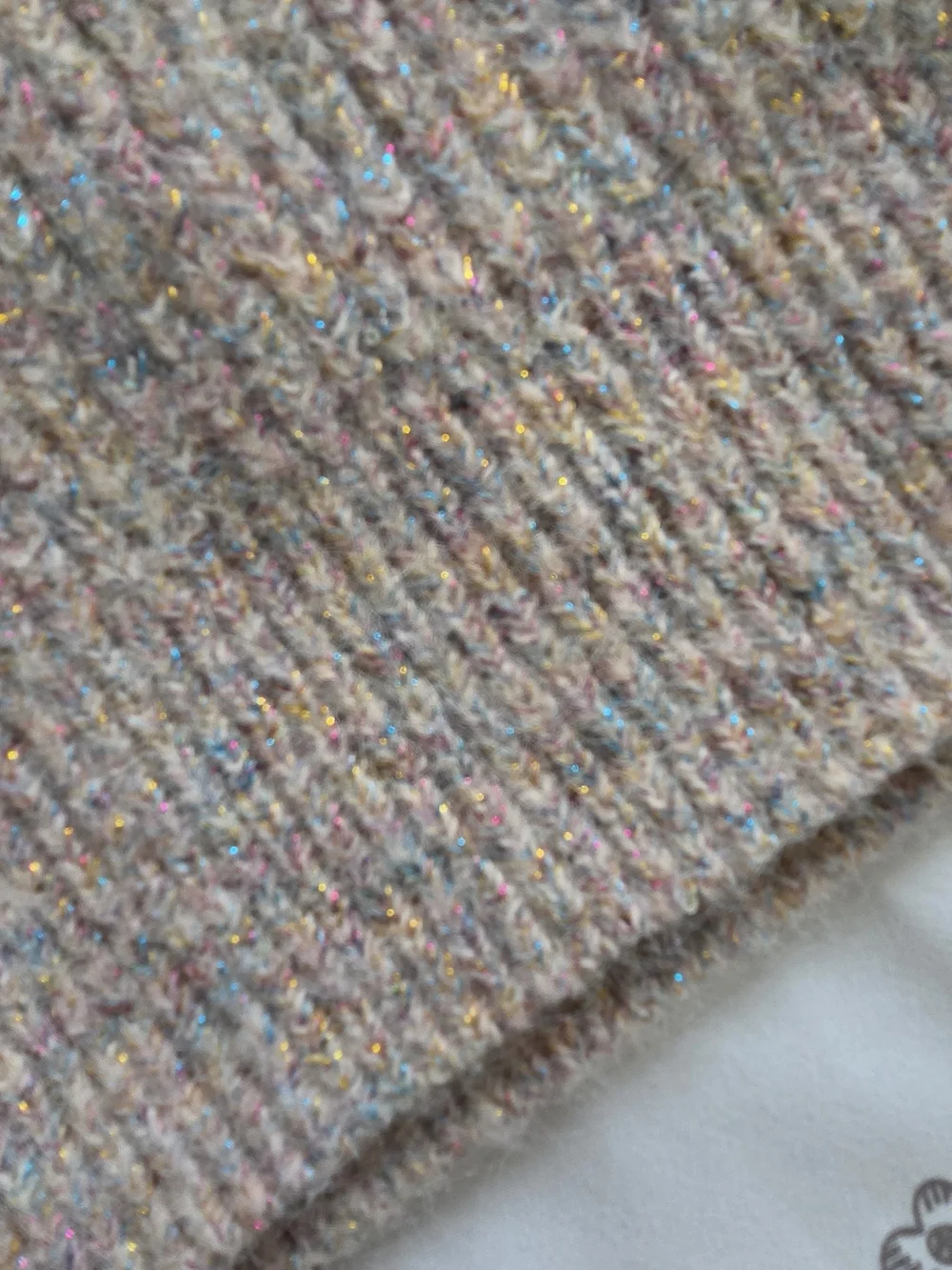 J. Crew Cozy Crewneck Sweater in Light Heathered Lilac